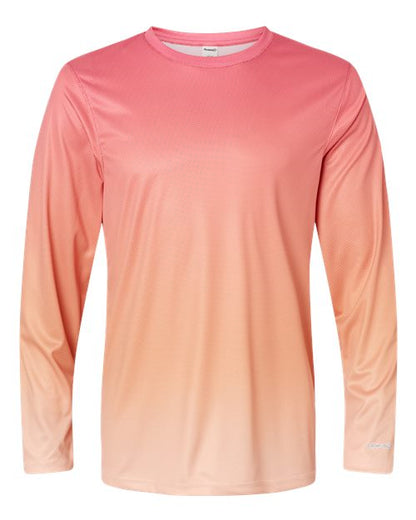 Unisex Barbados Performance Pin Dot Long Sleeve T-Shirt - 10527