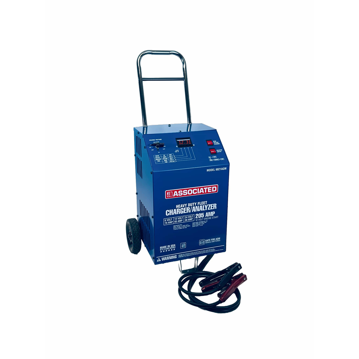 Associated 6/12/24 Volt HD Fleet Charger/Analyzer