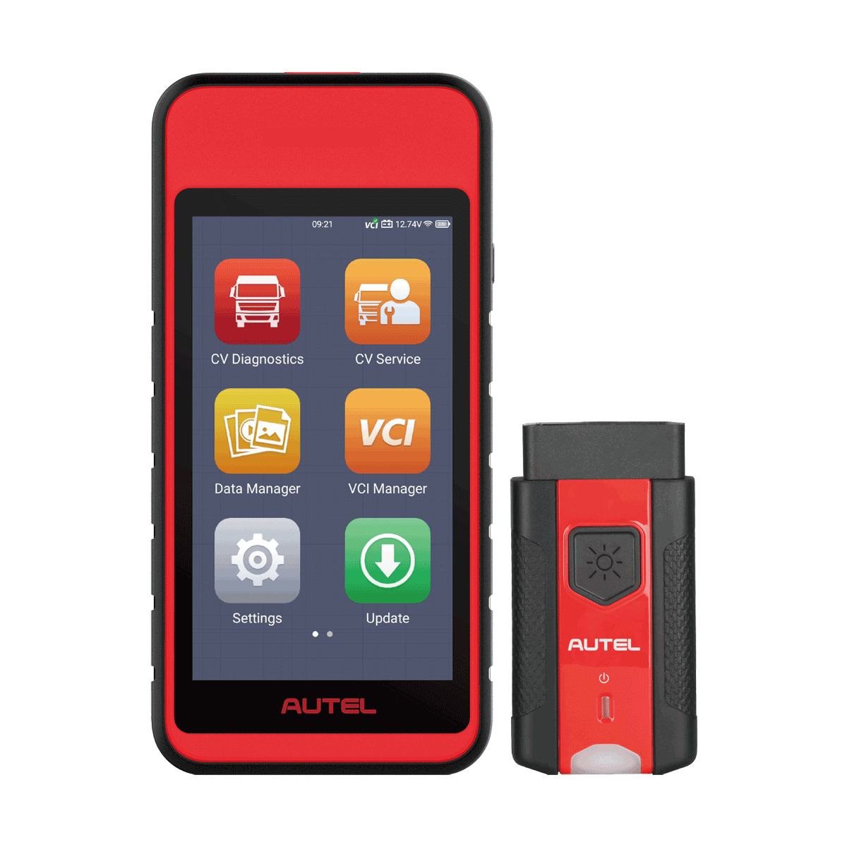 Autel MaxiDIAG MD600CV : MD600CV is an Android-based heavy-duty vehicle diagnostics and service tablet