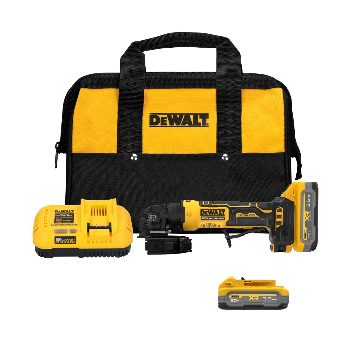 DeWalt ATOMIC 20V MAX* 4-in. Angle Grinder Kit