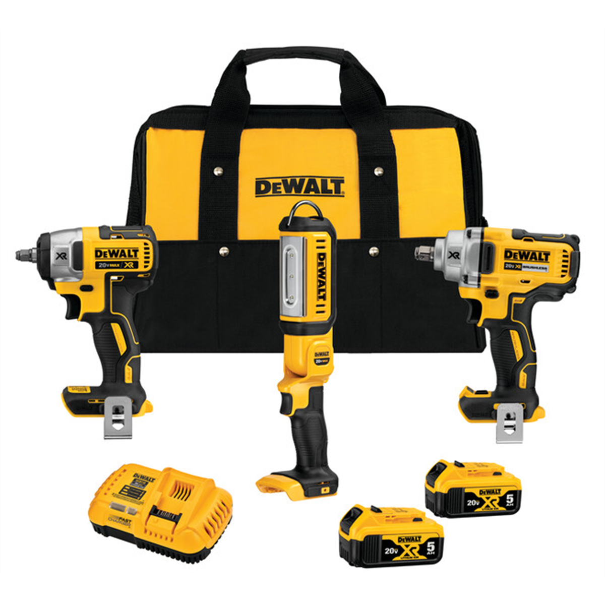 DeWalt 20V MAX* XR 3-Tool Automotive Combo Kit