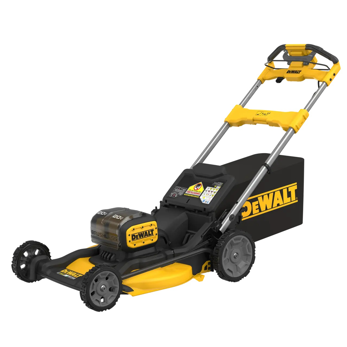 DEWALT 2X20V MAX XR Cordless Self-Propelled Mower With (2) 10.0 Ah Batteries And Charger