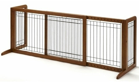 Large Bay Isle Freestanding Pet Gate Tall