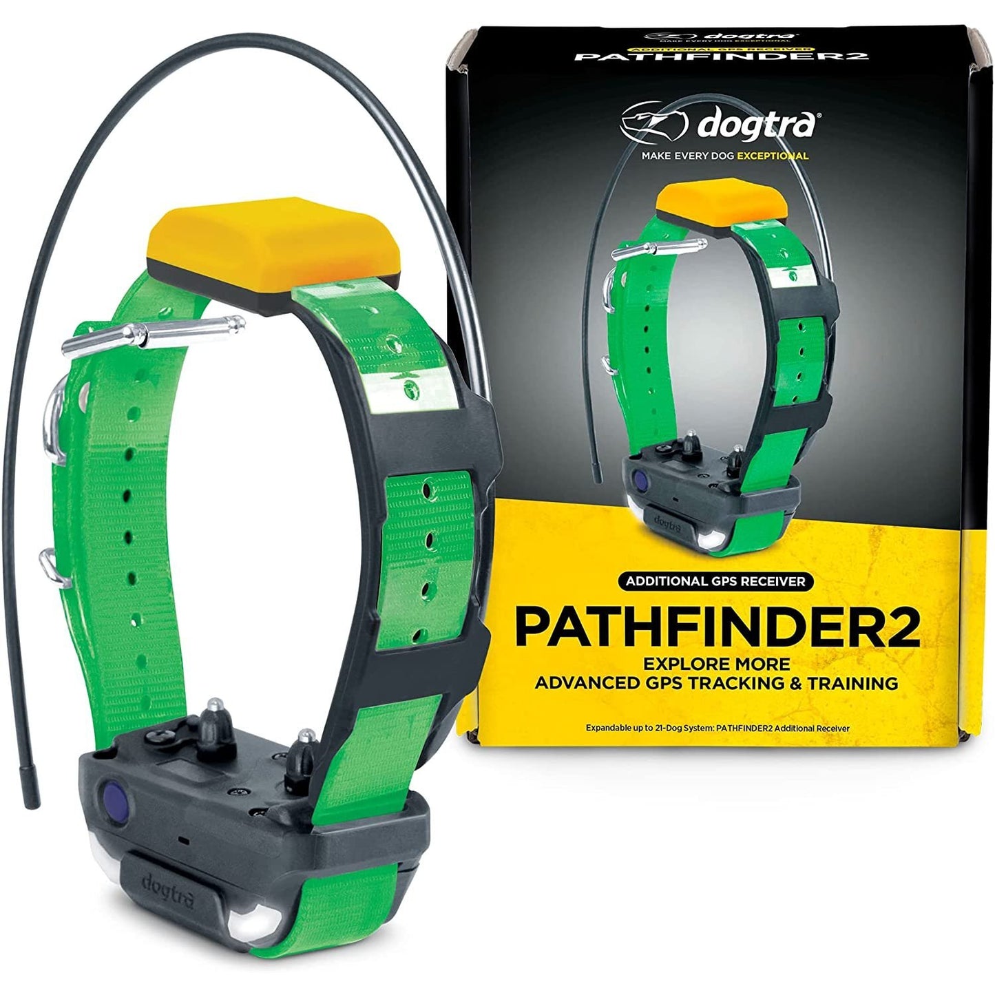 Dogtra Pathfinder 2 GPS Dog Tracker and Training Collar Green
