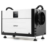 192 Pint Crawl Space Dehumidifier with 3 Modes and 24H Timer-White - Color: White