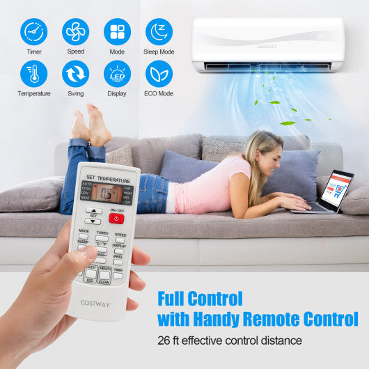 Blast Series 24000 BTU 18.5 SEER2 208-230V Ductless Mini Split Air Conditioner and Heater