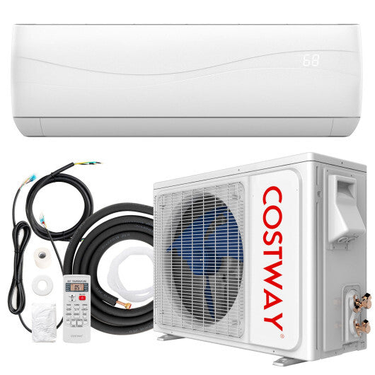 Blast Series 24000 BTU 18.5 SEER2 208-230V Ductless Mini Split Air Conditioner and Heater - Color: White - Size: 24000 BTU