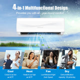 Blast Series 9000 BTU 17 SEER2 208-230V Ductless Mini Split Air Conditioner and Heater