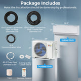 SEERXtreme Series ENERGY STAR Certified 12000 BTU 24 SEER2 208-230V Mini Split Heat Pump Heating at -13°F