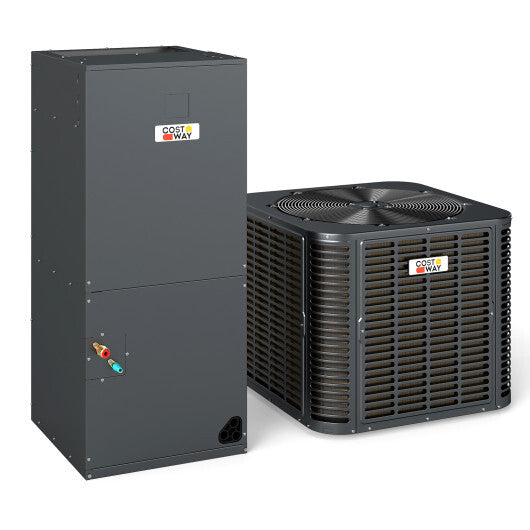 2 to 3 Ton 18.6-20 SEER2 Ultra-Low Temperature Heat Pump System (Operates down to -4°F) - Color: Gray