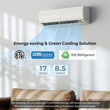 EchoCool Series 17000 BTU 208/230V Mini Split Air Conditioner and Heater Pump System