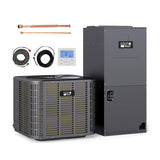 2 Ton 18 SEER2 High-Performance Heat Pump System (Operates down to 5°F)