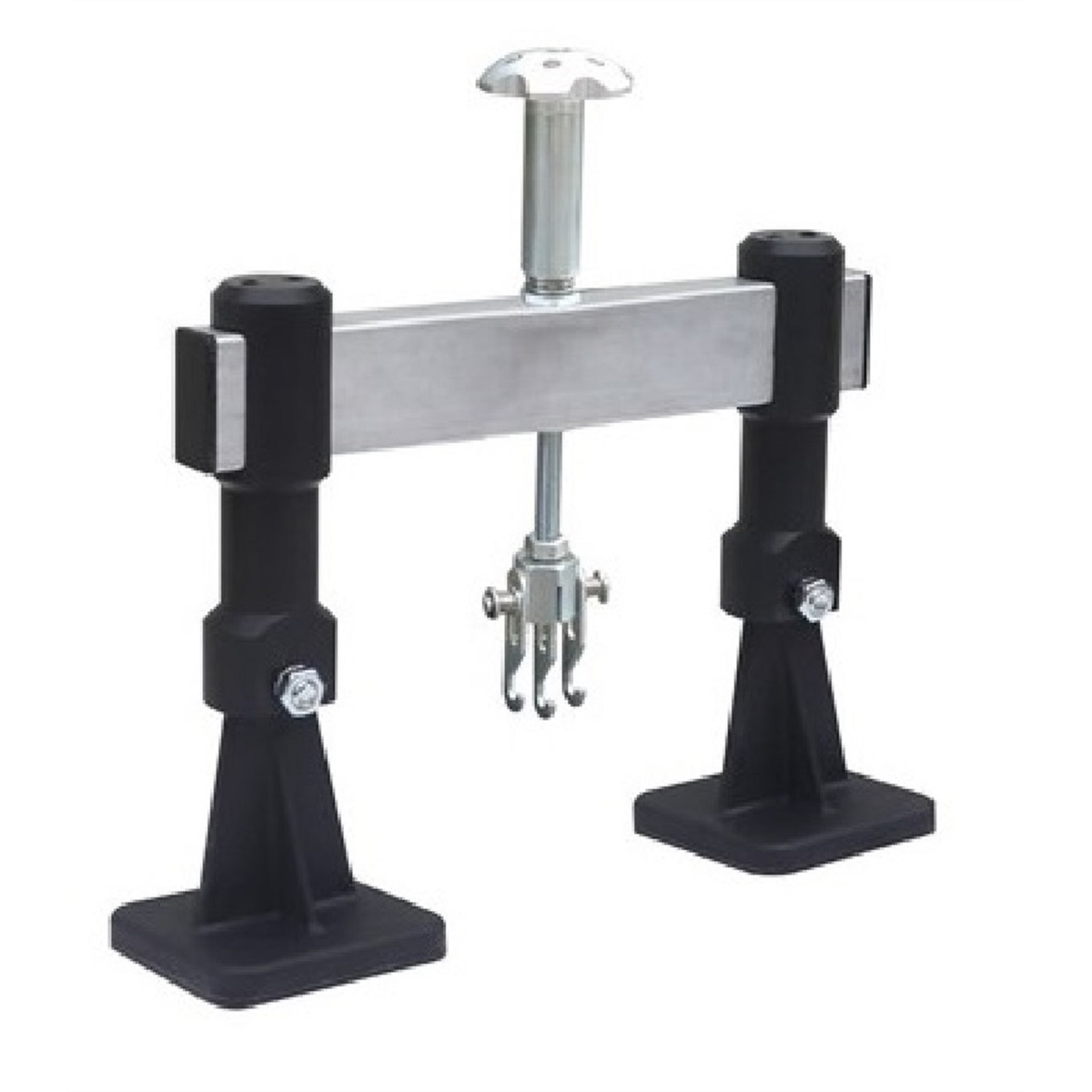 H&S AutoShot UNI-1091 Bridge Puller 16-inch Aluminum Bar, 3-Finger Claw Hand Wheel Adjust with Swivel Feet