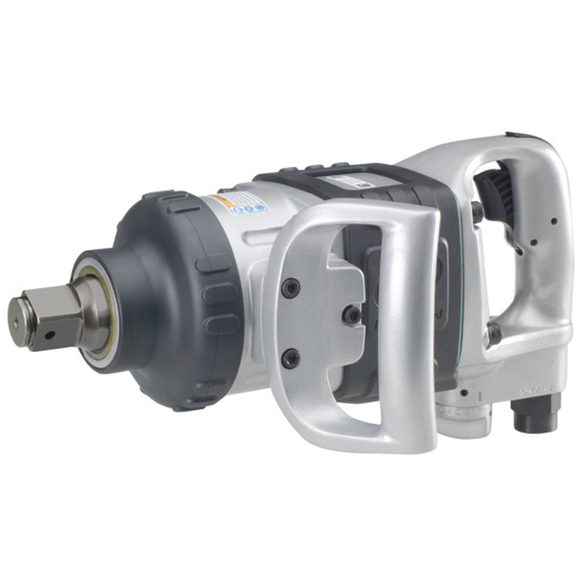 Ingersoll Rand 1" Air Impact Wrench, 1475 ft-lbs Max Torque, Heavy Duty, D-handle, Inside Trigger