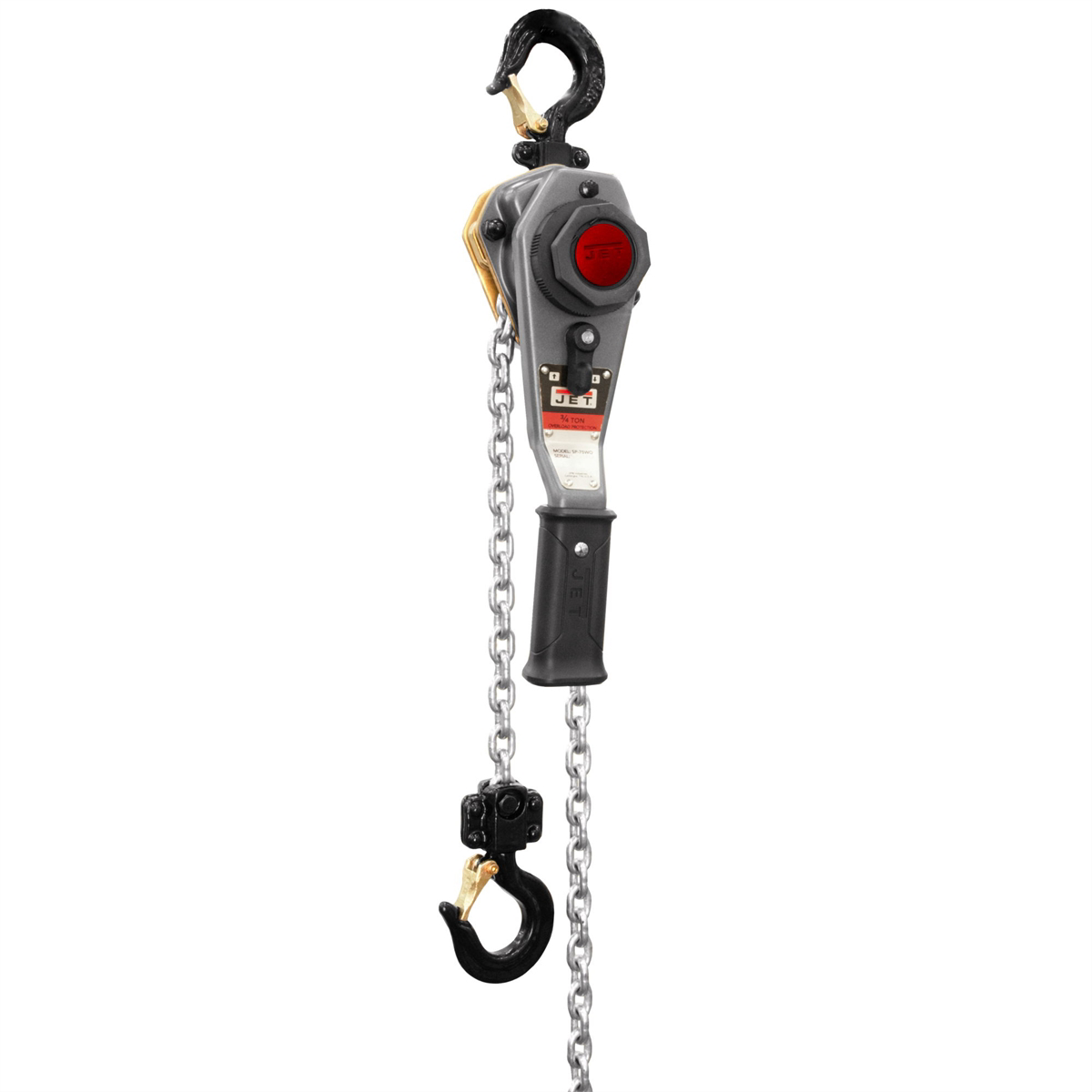 Jet Tools JLH-75WO-10 , JLH Series 3/4 Ton Lever Hoist, 10' Lift with Overload Protection