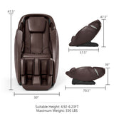 Relaxation 09 - Electric Zero Gravity Massage Chair with SL Track-Black