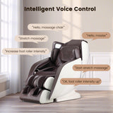 [Lifetime Warranty (Limited-time Offer)] Provox 27-Comfort Full Body Massage Chair with SL Track Airbags Heating-Brown