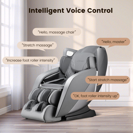 [Lifetime Warranty (Limited-time Offer)] Provox 27-Comfort Full Body Massage Chair with SL Track Airbags Heating-Brown