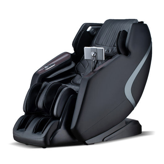 3D SL-Track Full Body Massage Chair with Zero-Gravity Design-Brown