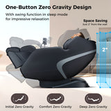 3D SL-Track Full Body Massage Chair with Zero-Gravity Design-Brown