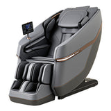 Soothe 48 - Full Body Zero Gravity Massage Chair SL Track Recliner with Touch Screen-Gray - Color: Gray