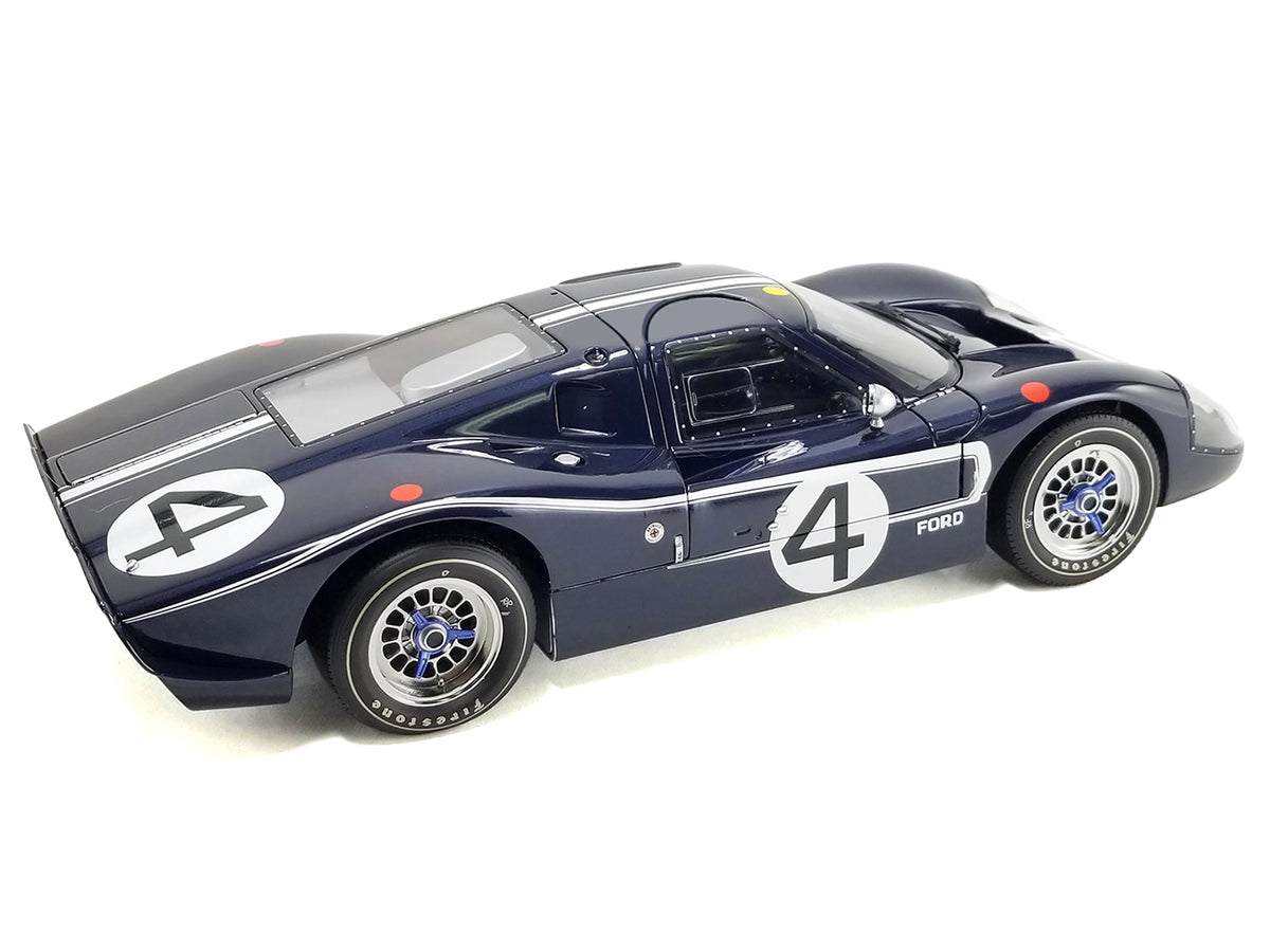 Ford GT40 MKIV #4 Denny Hulme - Lloyd Ruby "Holman & Moody" "24 Hours of Le Mans" (1967) "Masterpiece Collection" 1/12 Diecast Model Car by ACME