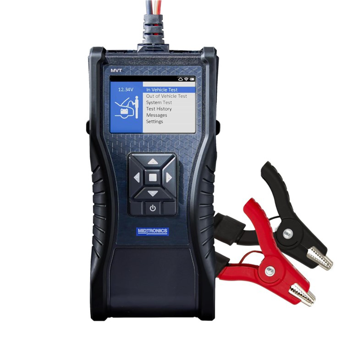 Midtronics Battery and Electrical System Analyzer- MDX-AI- 30 foot Cable with Powersport Clamp Set
