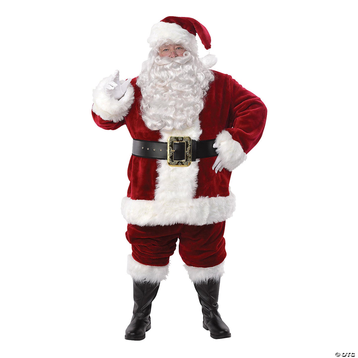Adult Men s Majestic Santa Claus Suit Costume  XL