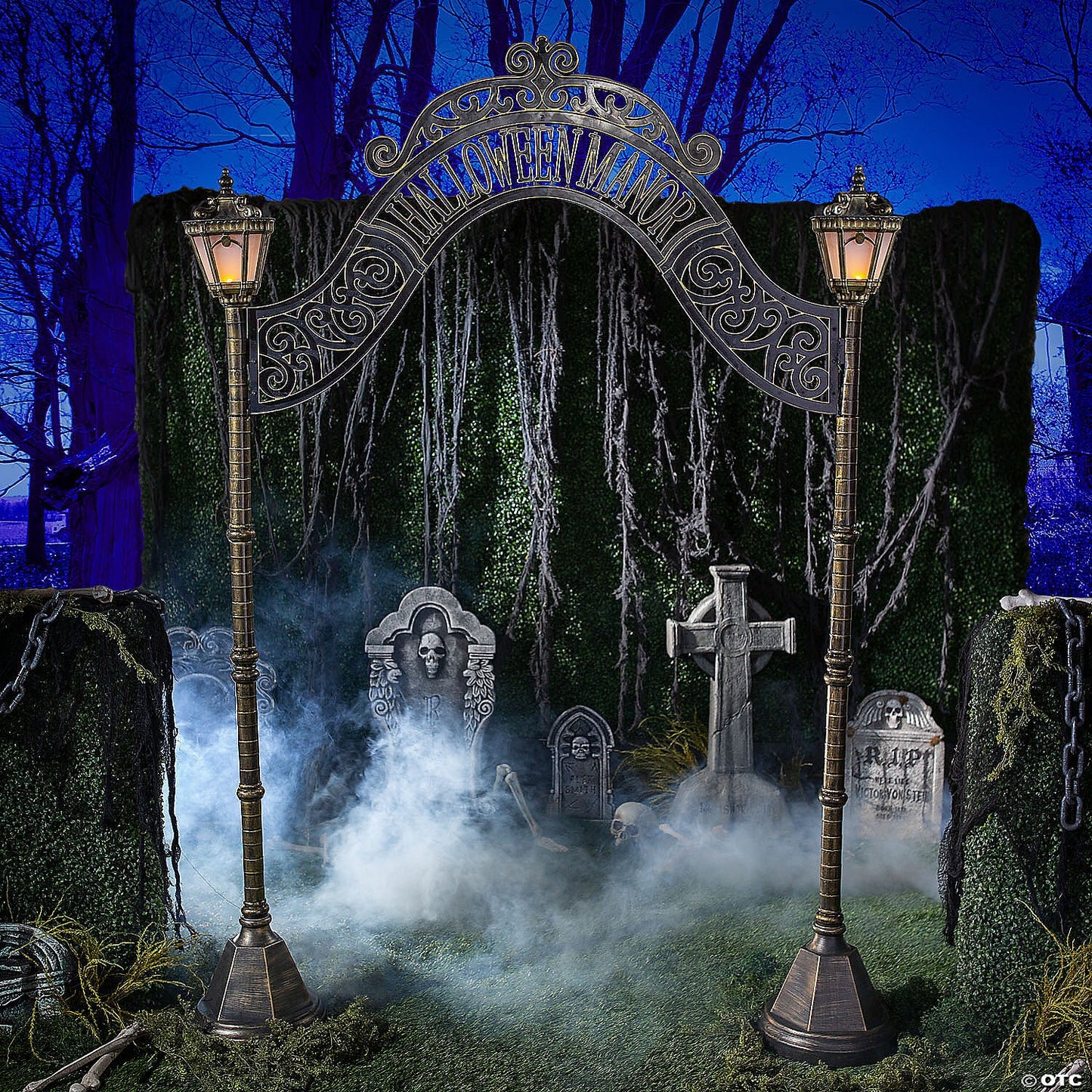 Halloween manor archway