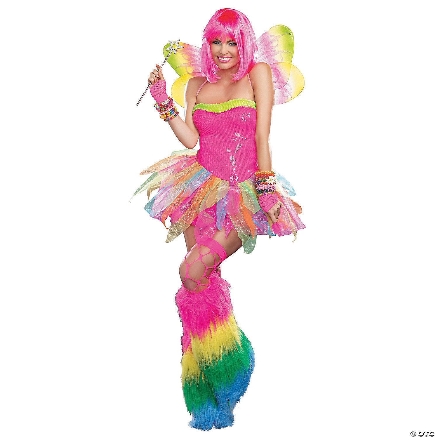 Rainbow fairy adult large