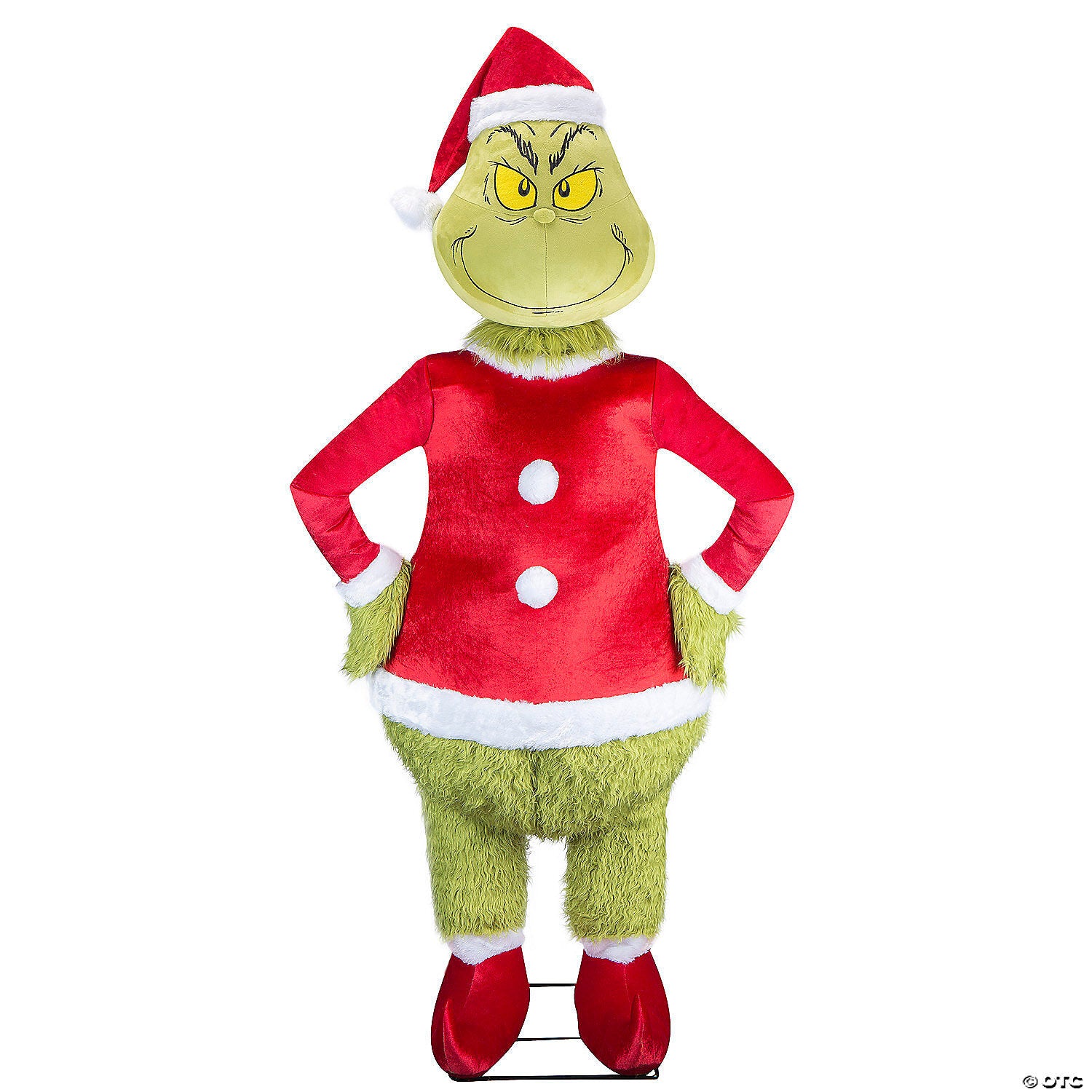 6ft life-size animated kd-fuzzy grinch