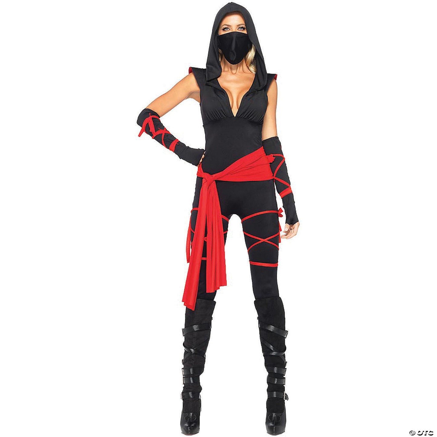 Ninja blk/red 4pc 3x/4x