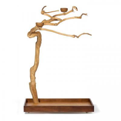 Prevue Pet Coffeawood Tree Style 2 Floor St and Medium 22624 new