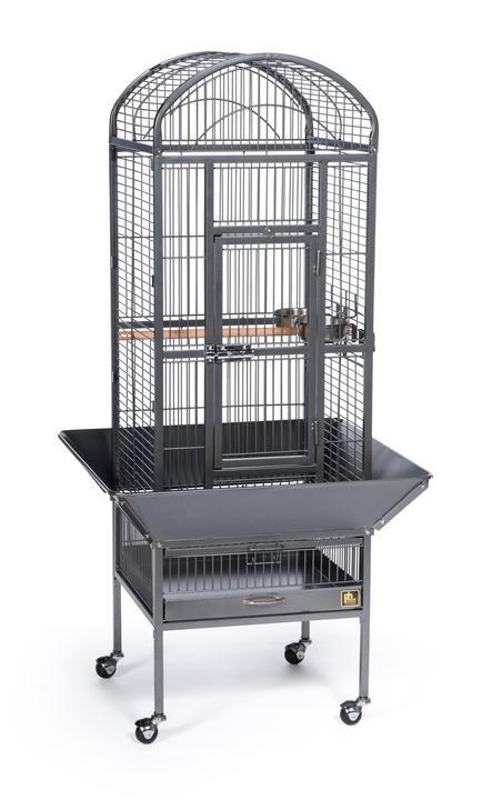 Prevue pet Small Dome Top Cage Black