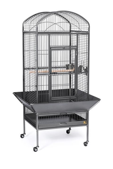 Prevue pet Medium Dome Top Cage Black