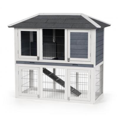 Prevue Pet Rabbit Hutch Duplex 4601