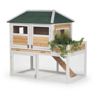 Prevue Pet Chicken Coop with herb planter 4701