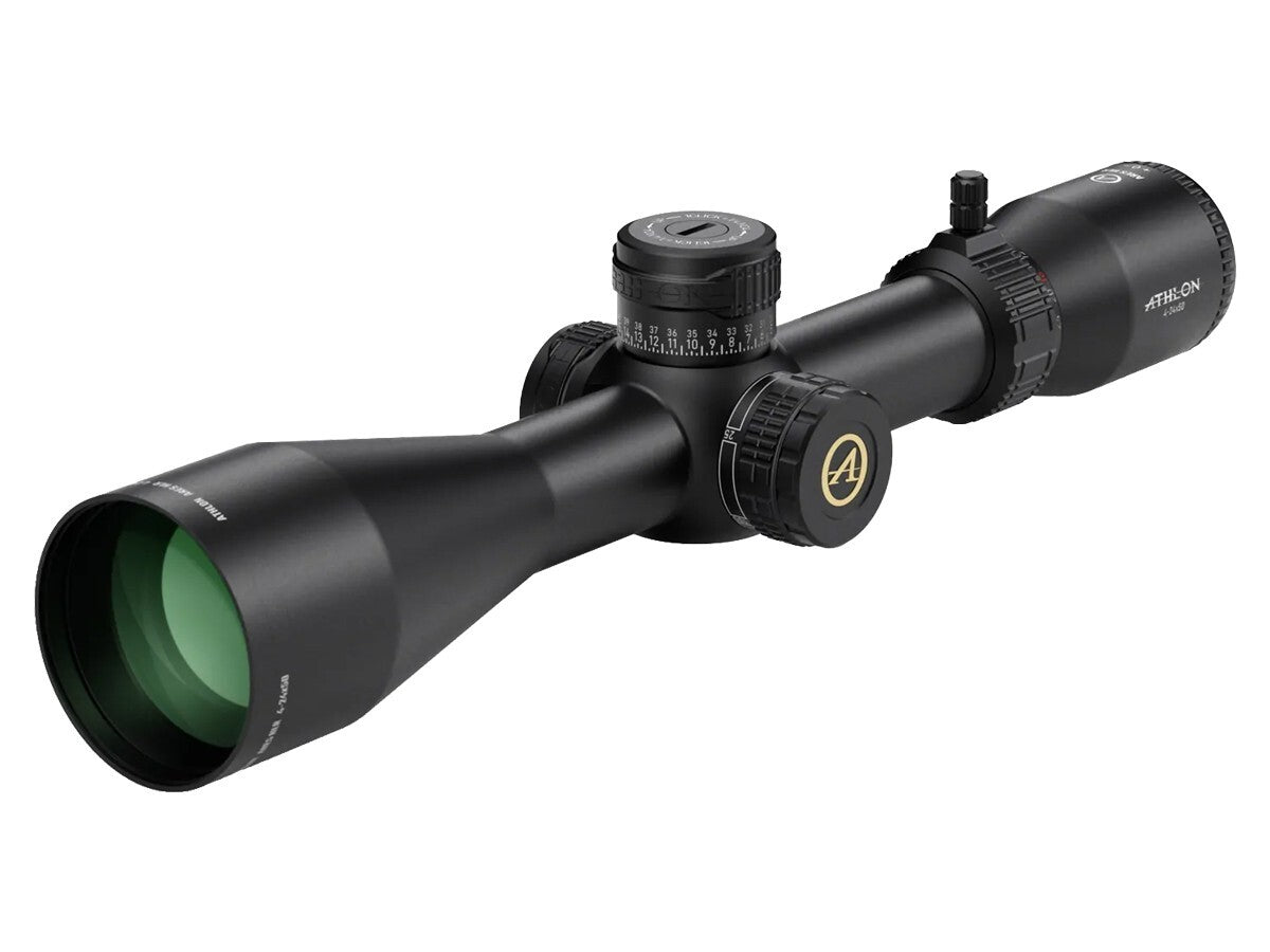 Athlon Optics 4-24x50 Ares HLR Rifle Scope, APRS-H2 MIL SFP IR Reticle, .1 MIL, 30mm Tube