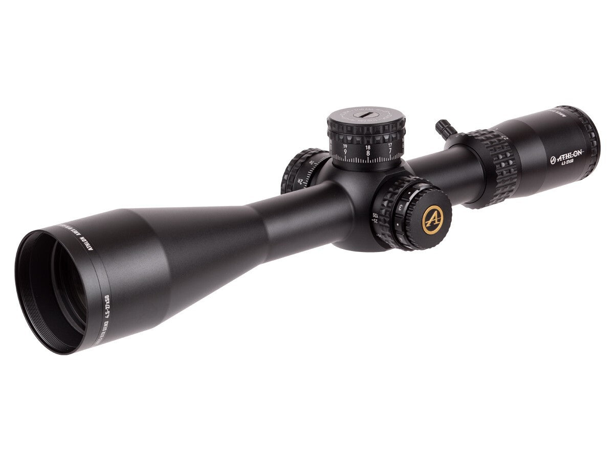 Athlon Optics 4.5-27x50 Ares BTR Gen3 HD, APRS13 FFP IR MIL Reticle, .1 MIL, 30mm Tube