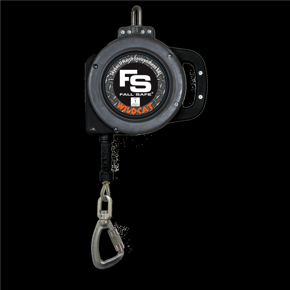 FALL SAFE Self Retracting Lifeline (SRL) - SKYLOC II WILDCAT Series SRL - Stainless Steel Cable - Length: 30-feet