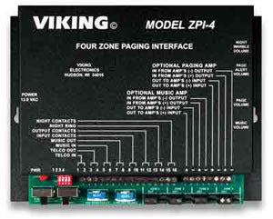 Viking Multi-Zone Paging INterface