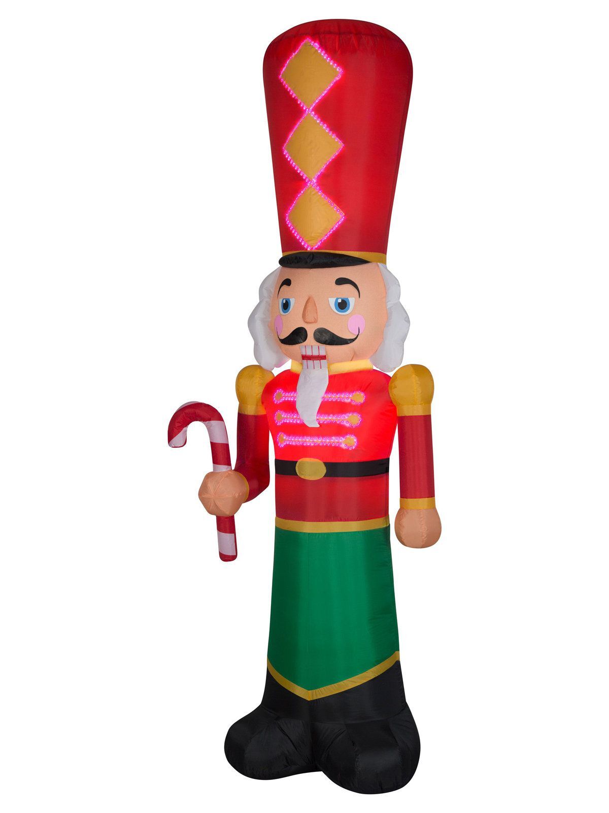 LED Nutcracker Lightshow Inflatable Airblown Decor