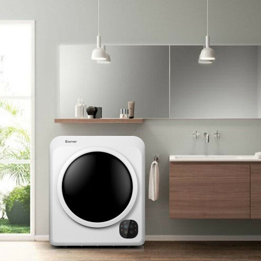Costway 1700W Electric Tumble Laundry Dryer with Steel Tub
