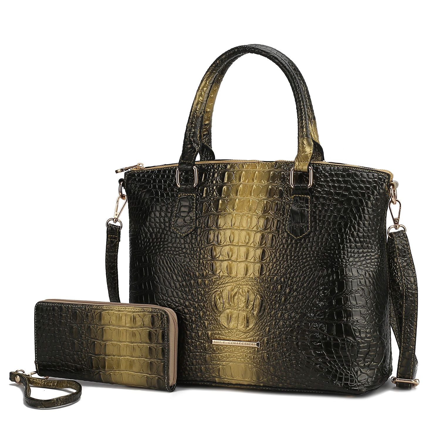 MKF Collection Liora Croc-Embossed Tote Bag by Mia K